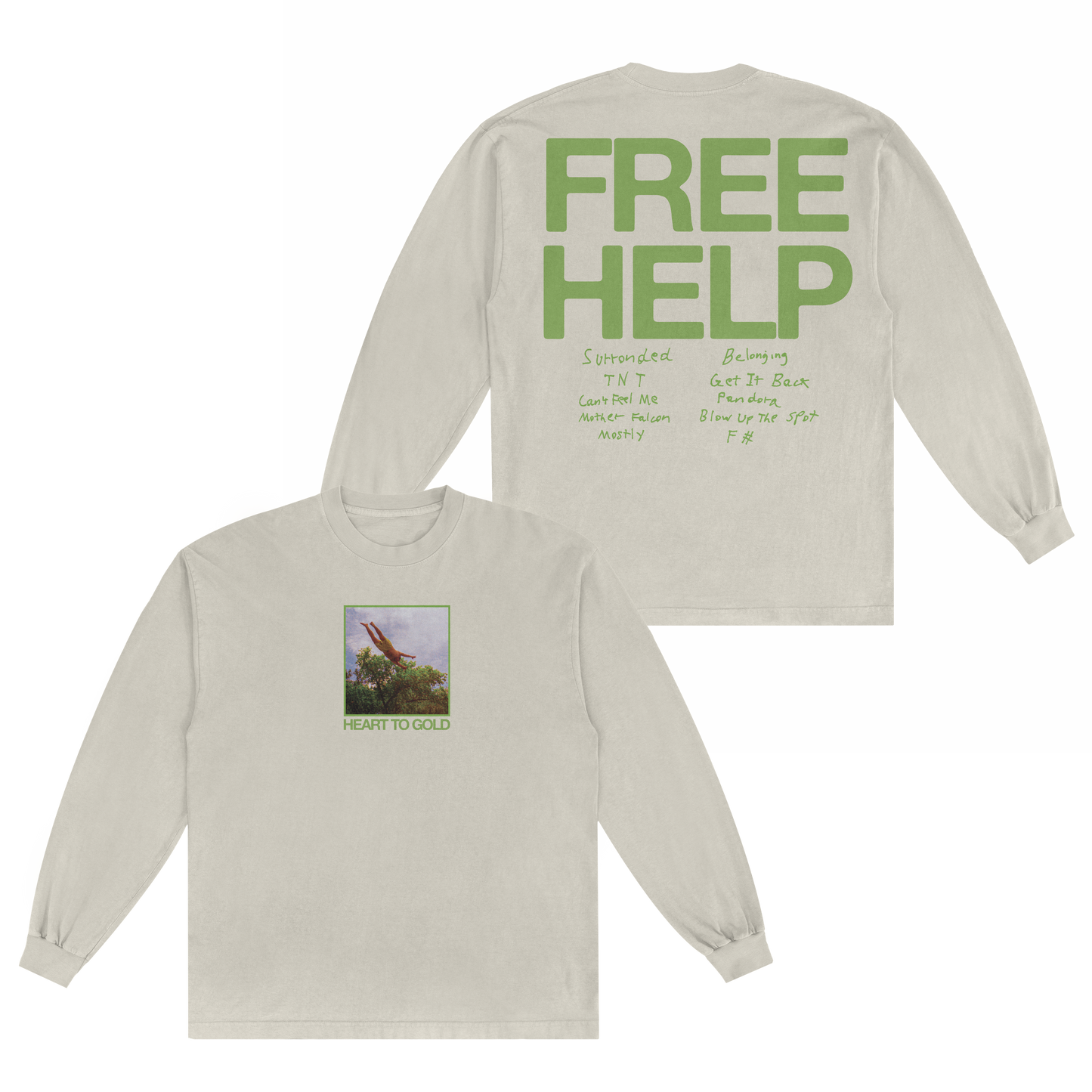 Heart to Gold – Free Help Longsleeve Shirt
