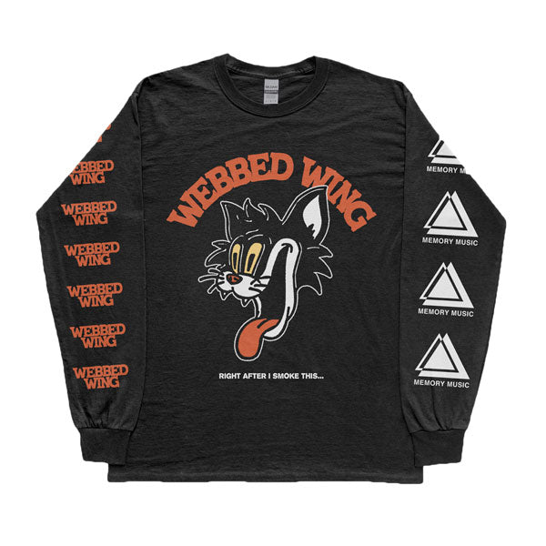 Webbed Wing - Cat Longsleeve Shirt (Pre-Order)