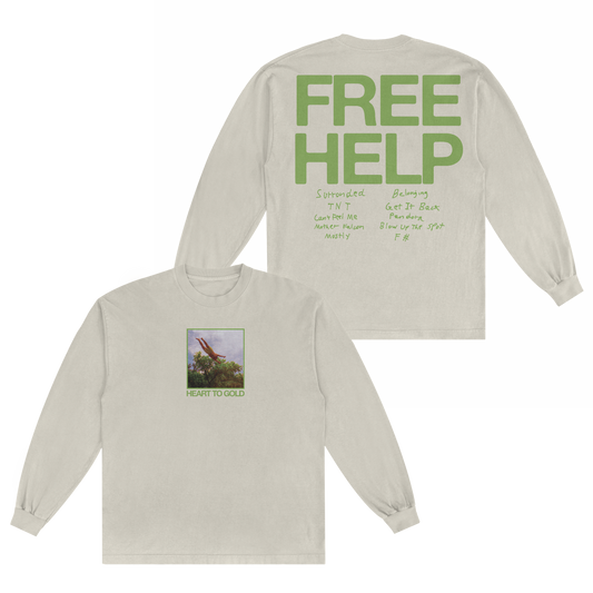 Heart to Gold – Free Help Longsleeve Shirt (Pre-Order)