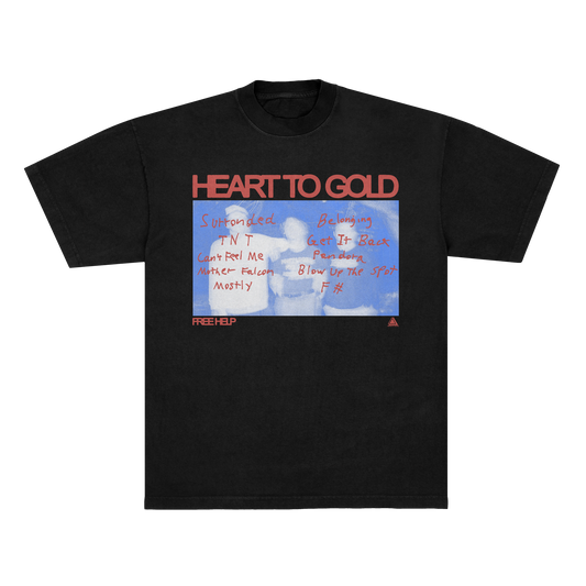 Heart to Gold – Tracklist Shirt